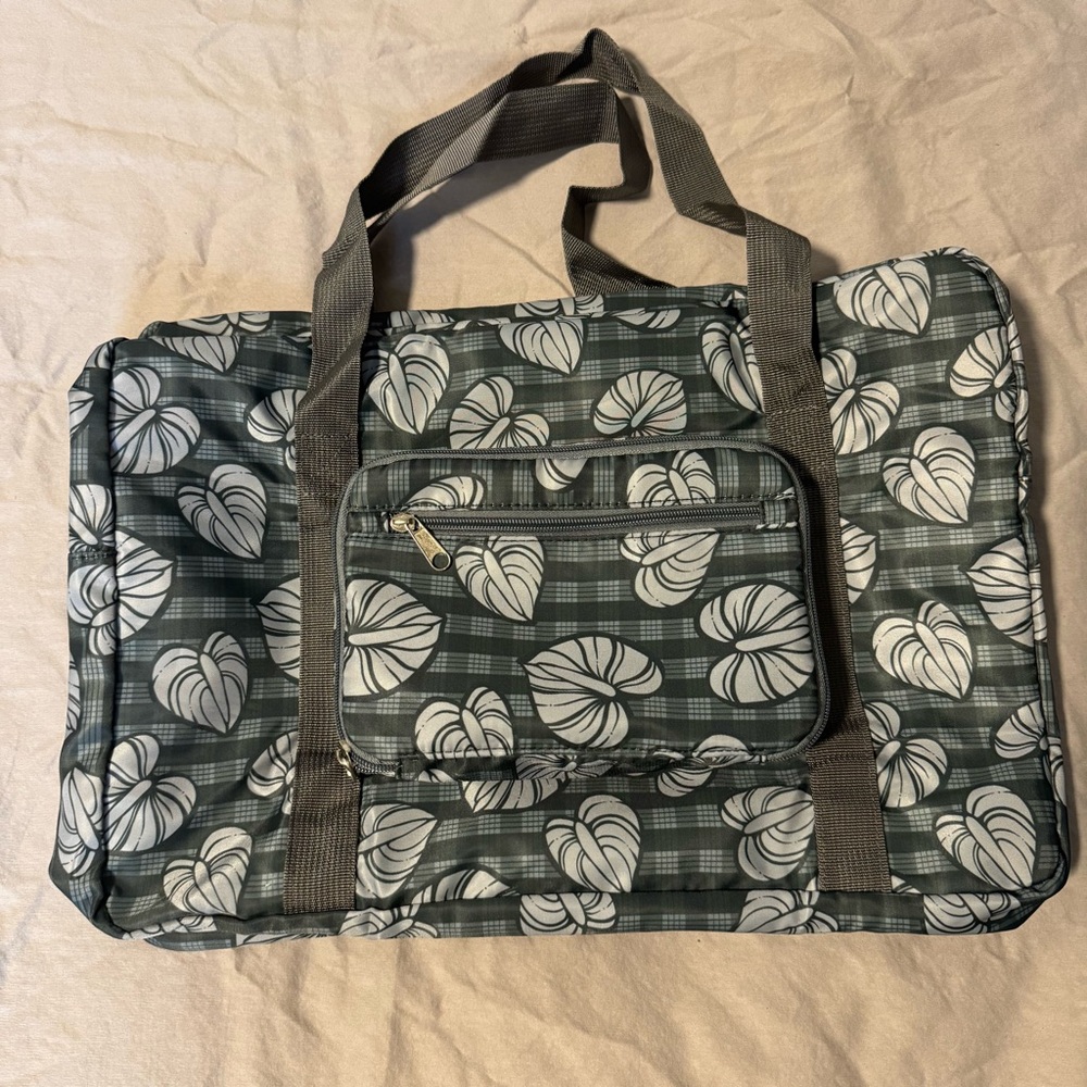 Tropical Foldaway Travel Duffel